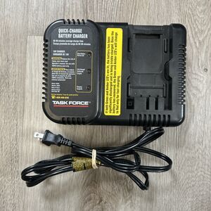 Task Force 18v Battery Charger Model 29063 60-90 Minute Charge Time